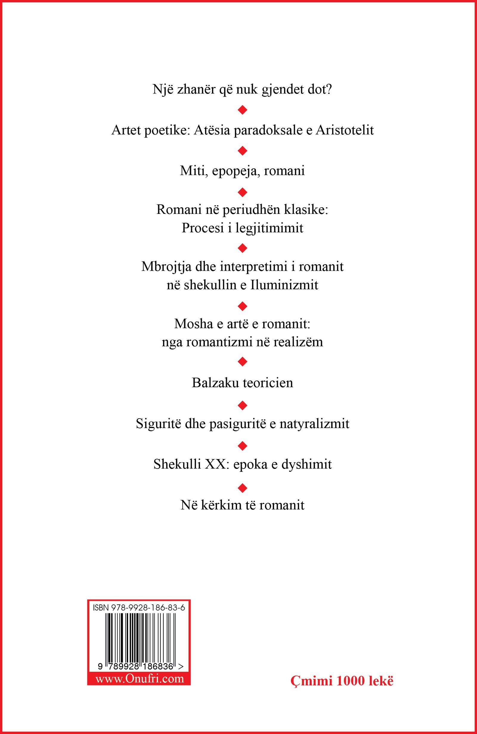 Hyrje në teoritë e mëdha të romanit - Figura 2