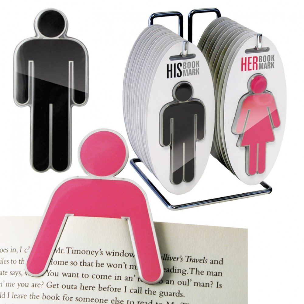 His And Her Bookmarks - Figura 4