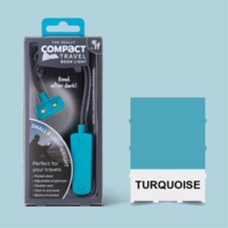 The Really Compact Travel Book Light Turquoise