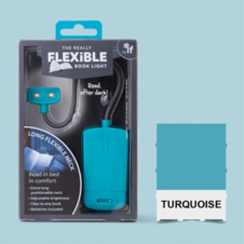 The Really Flexible Book Light Turquoise
