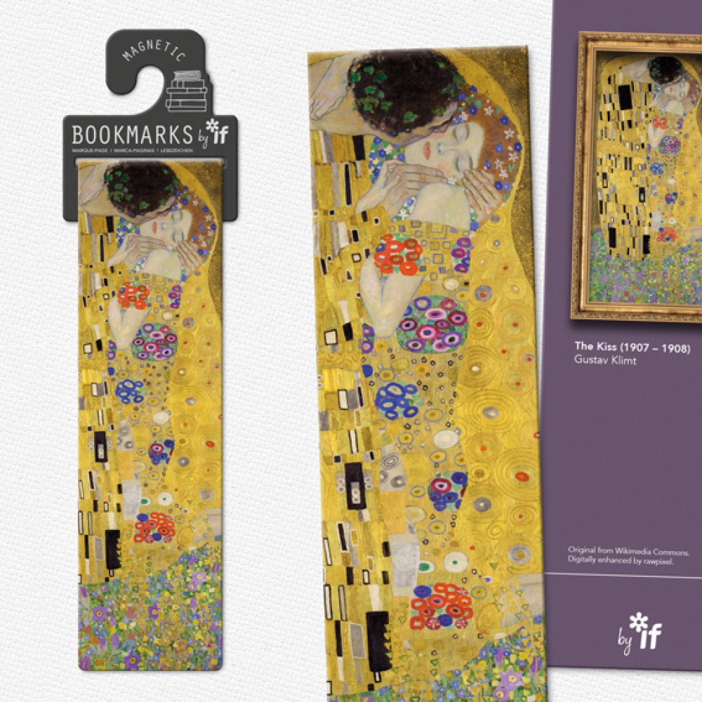 Classics Magnetic Bookmarks The Kiss