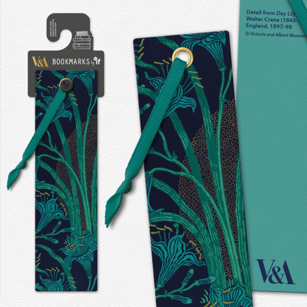 V&a Bookmarks Crane Day Lily