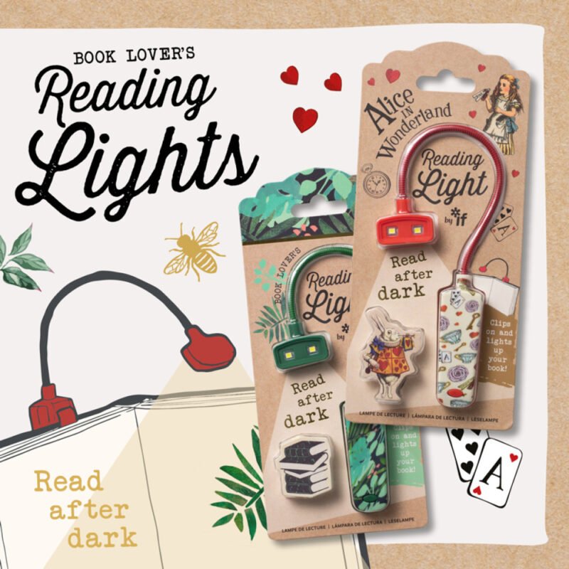 Book Lover’s Reading Light Dark Floral thumbnail 2