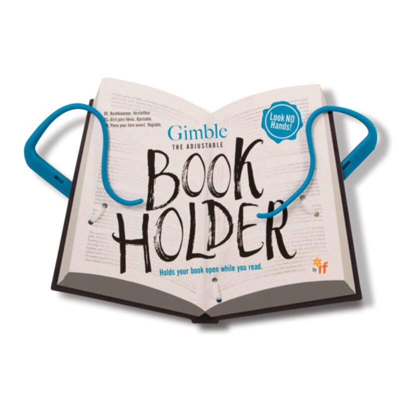 Gimble Adjustable Book Holder True Blue