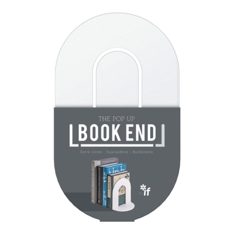 The Pop Up Book End White