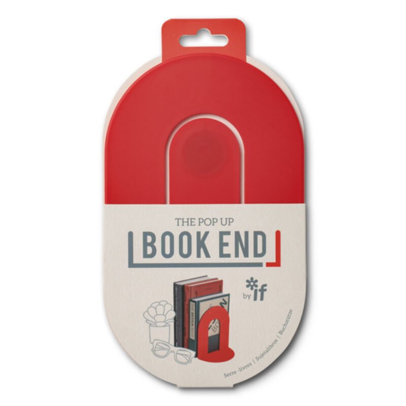 The Pop Up Book End Red