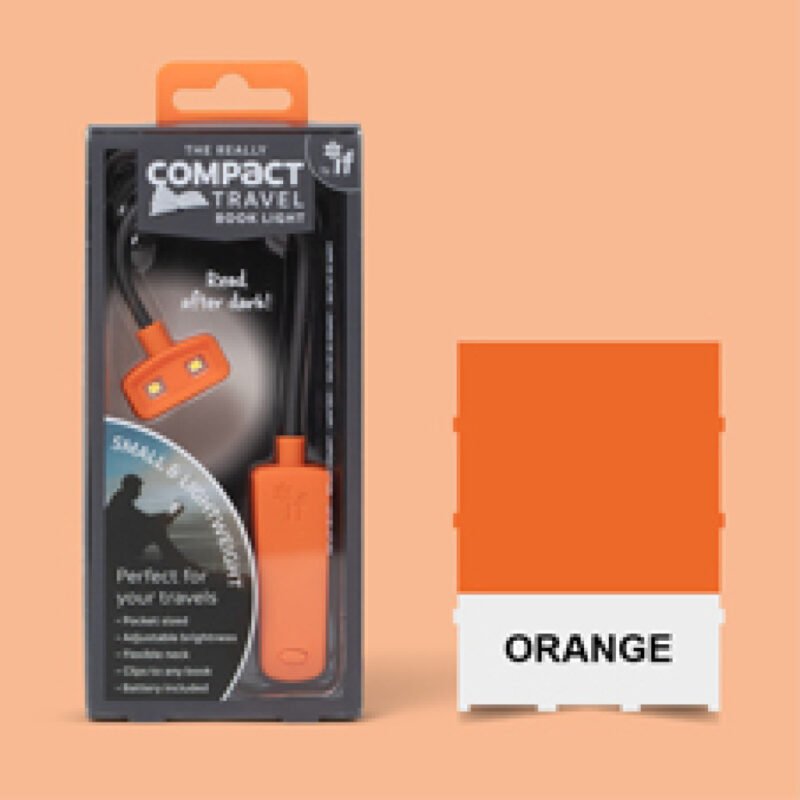 The Really Compact Travel Book Light Orange