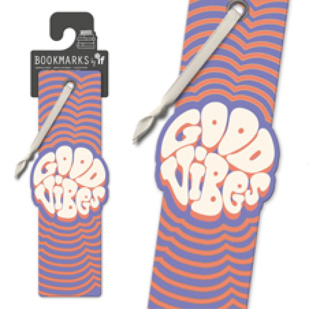 Quirky Bookmarks Good Vibes