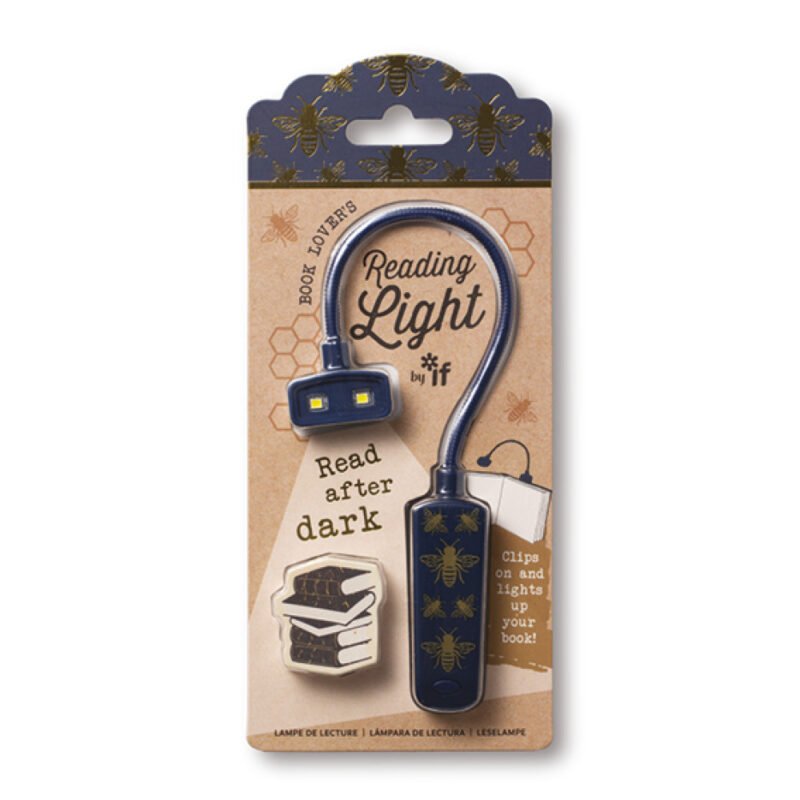 Book Lovers Reading Light Bee
