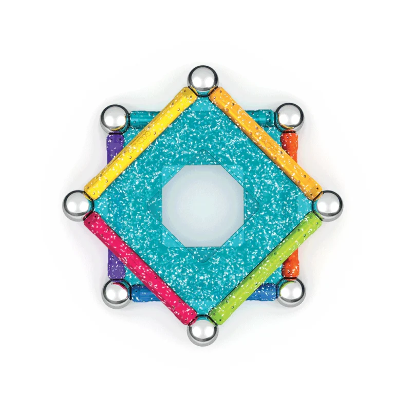 Magnetic Geometry Geomag Glitter 22pcs thumbnail 3
