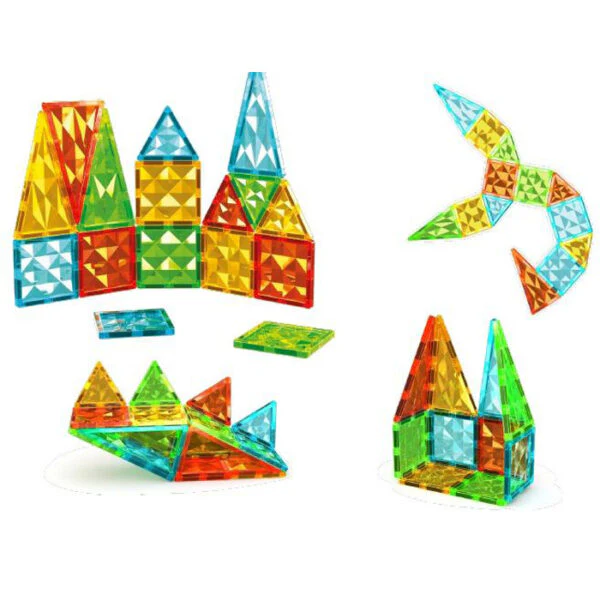 Magnetic Tiles Geomag Gems 16pcs - Figura 2