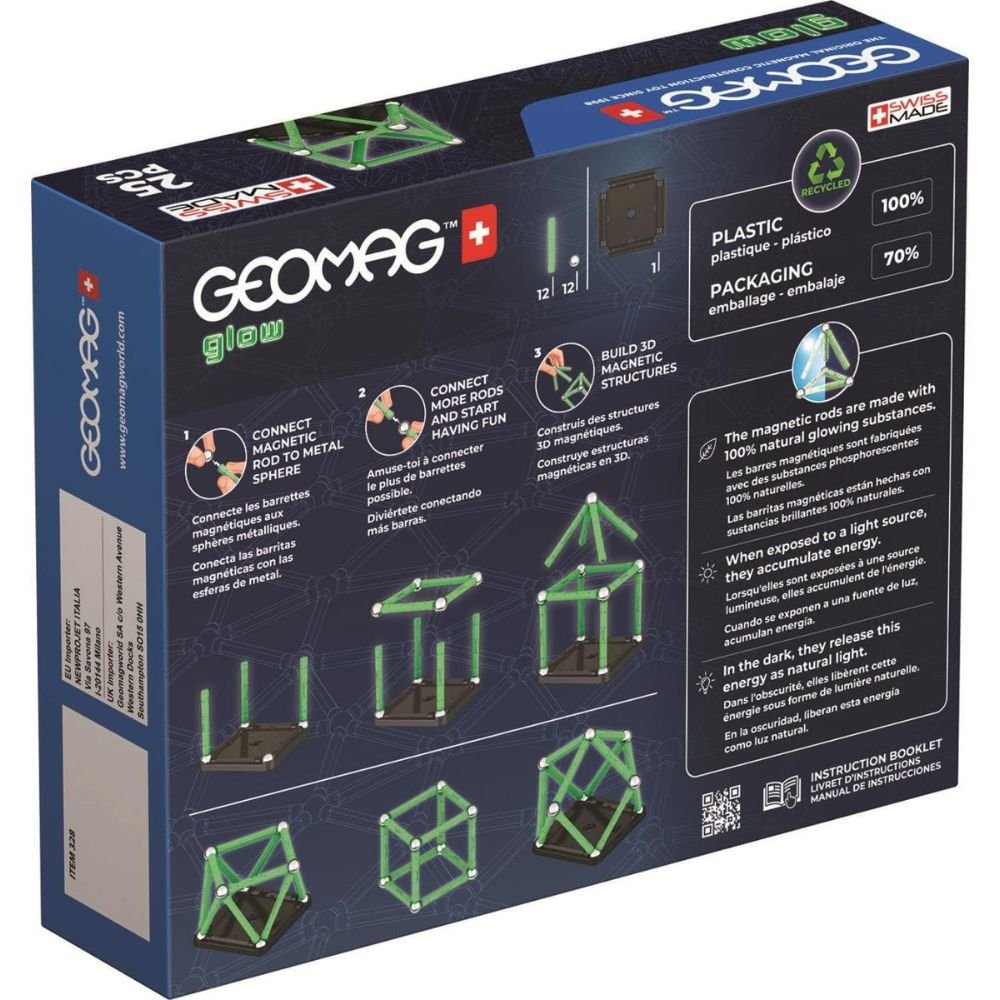 Magnetic Geometry Geomag Glow 25pcs - Figura 2