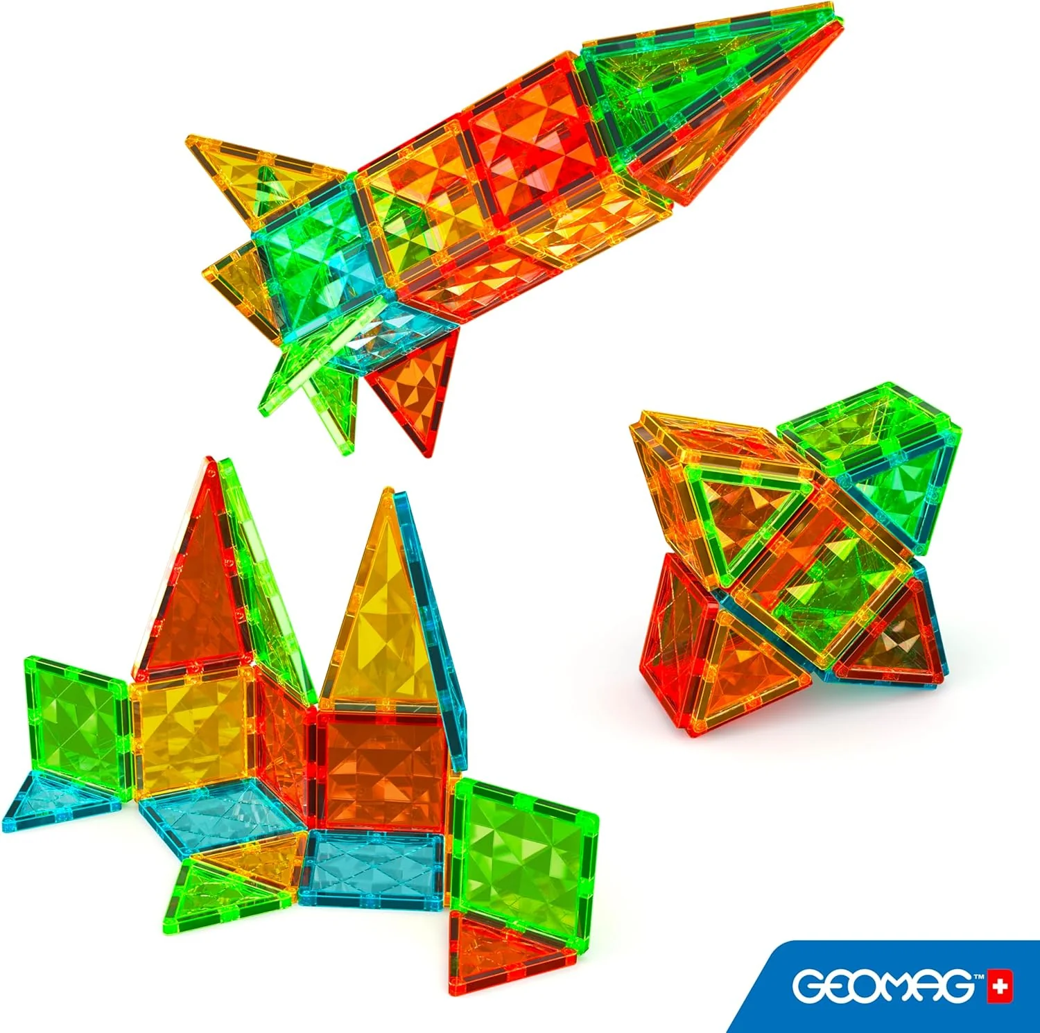 Magnetic Tiles Geomag Gems 32pcs - Figura 2