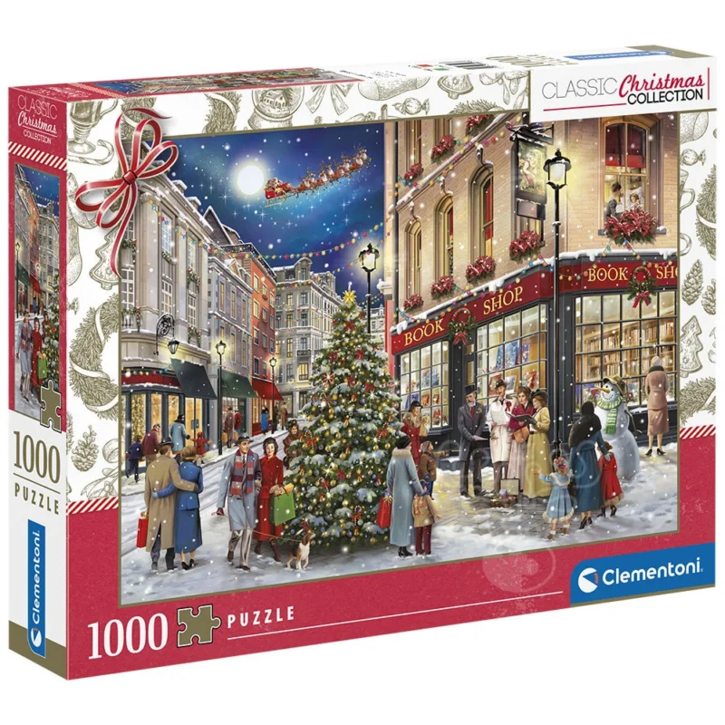 Clementoni 1000 Piece Puzzle “A Christmas Stroll”