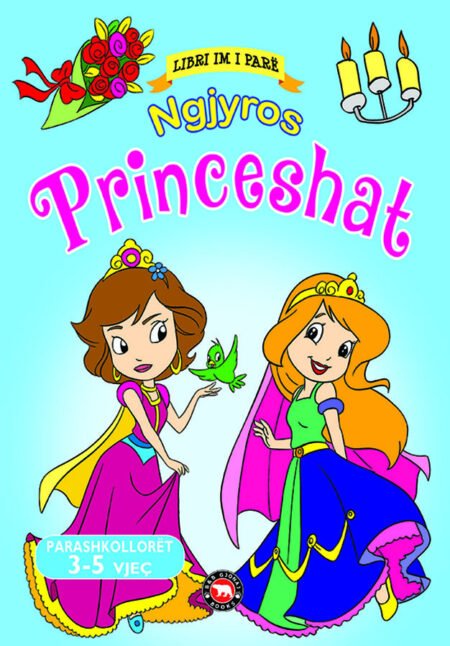 Libri im i Parë Ngjyros Princeshat