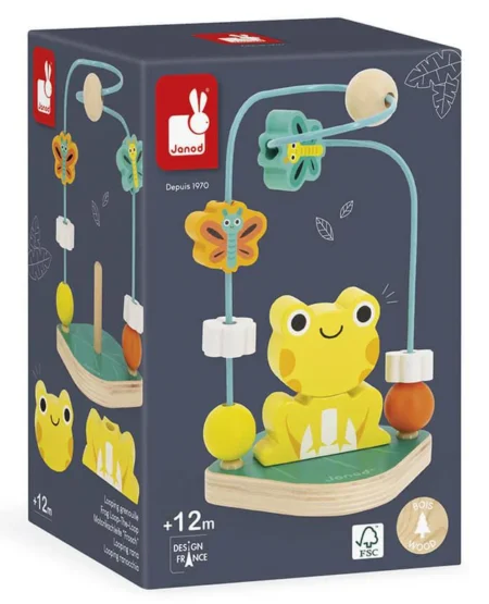 Janod France “Tropik Frog” Loop-the-Loop