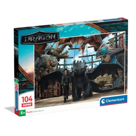 How to Train Your Dragon - 104 pezzi