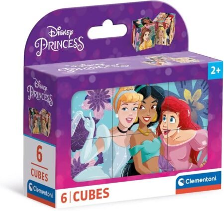 Clementoni 6-pieces Puzzle Cubes Disney Princess